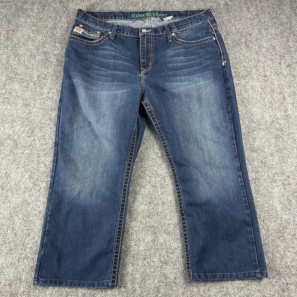 Cinch Men's Bootcut Jeans - Dark Blue